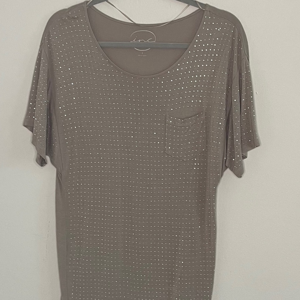 Inc Bedazzled Top